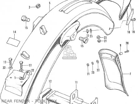 Honda Cb175k4 Super Sport England Parts Lists And Schematics