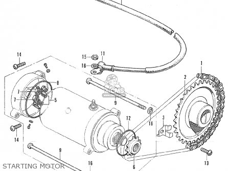 Honda CB175K5 SUPER SPORT 1971 USA parts lists and schematics