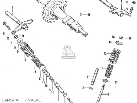 Honda CB175K7 SUPER SPORT 1973 USA parts lists and schematics