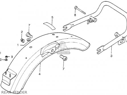 Honda CB200T 1975 USA parts lists and schematics