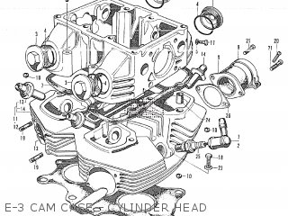 Honda CB250 GENERAL EXPORT パーツリストと回路図
