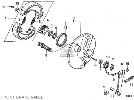 Honda CB250 NIGHTHAWK 1991 (M) MEXICO / KPH parts lists and schematics