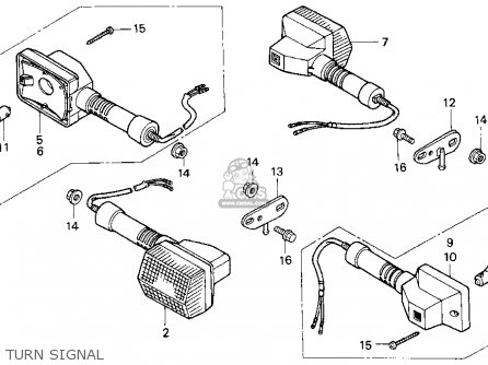 Honda CB250 NIGHTHAWK 1994 (R) USA parts lists and schematics