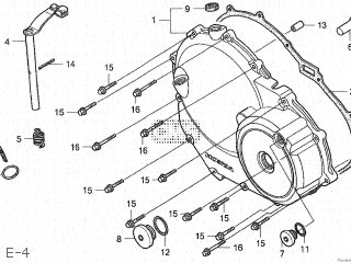 ホーネット CB250F BA-MC31 サービスマニュアル HORNET 配線図