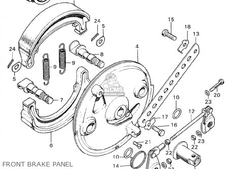 FRONT BRAKE PANEL