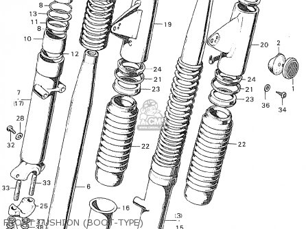FRONT CUSHION (BOOT-TYPE)
