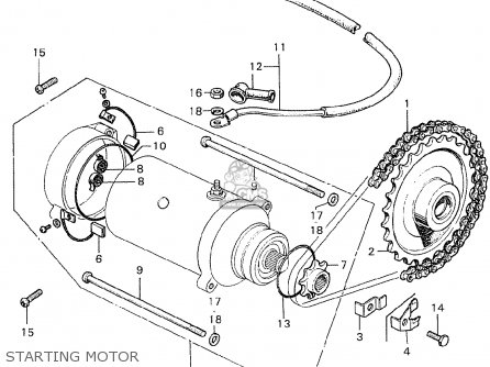 STARTING MOTOR