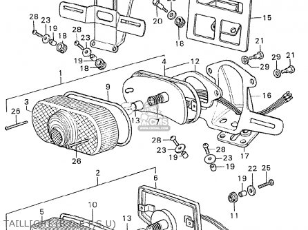TAILLIGHT (B,D,E,F,S,U)