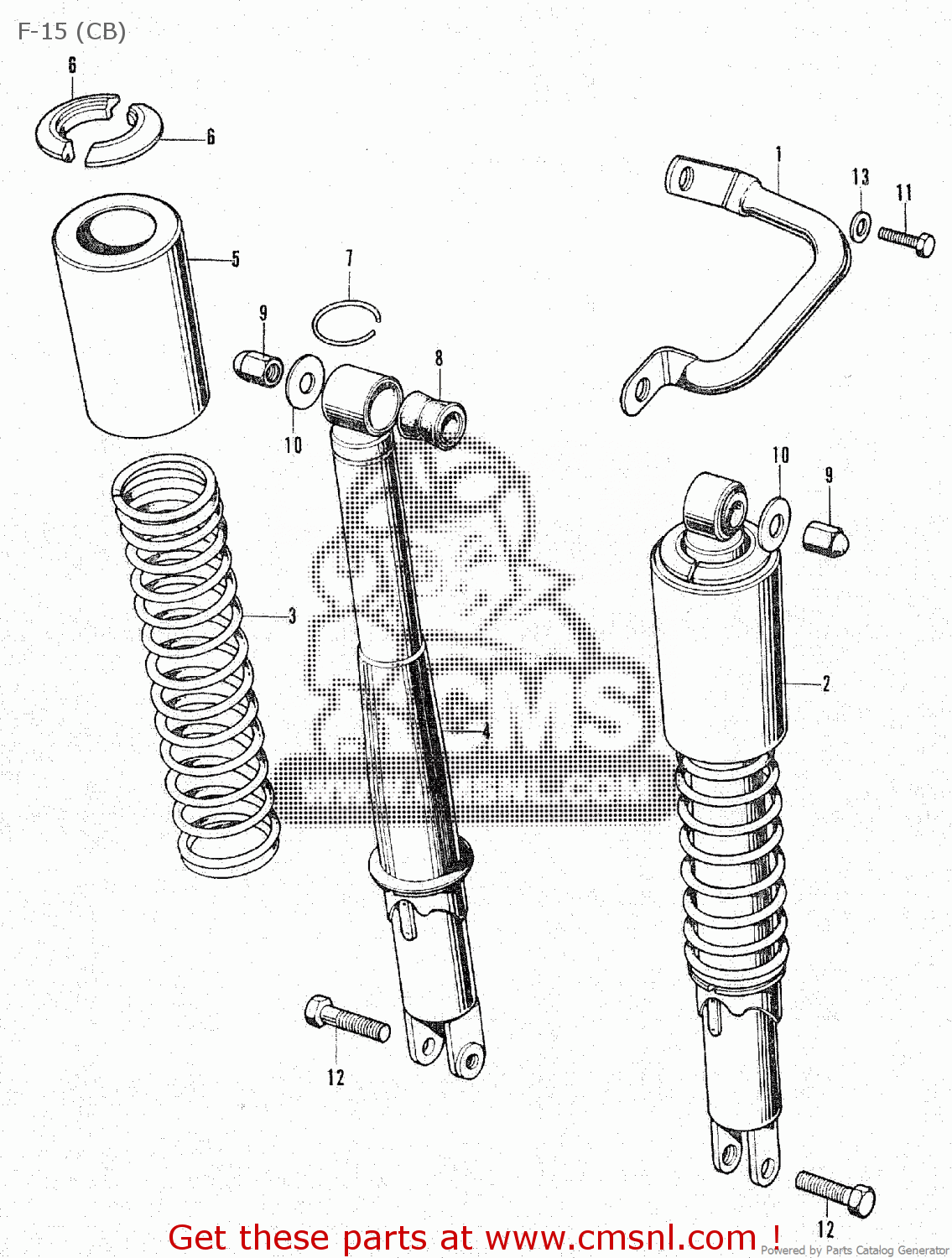 Honda CB250K3 JAPAN F15 (CB) buy F15 (CB) spares online