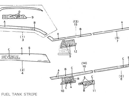 Honda CB250N 1980 (A) AUSTRALIA parts lists and schematics Honda CB250N 1980 (A) AUSTRALIA parts lists and schematics