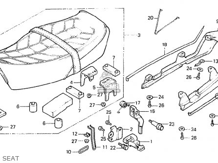 Honda CB250N 1980 (A) AUSTRALIA parts lists and schematics Honda CB250N 1980 (A) AUSTRALIA parts lists and schematics