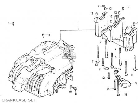 Honda CB250N 1981 (B) AUSTRALIA parts lists and schematics Honda CB250N 1981 (B) AUSTRALIA parts lists and schematics