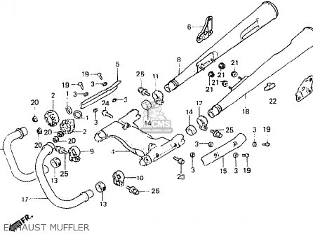 Honda CB250N 1981 (B) AUSTRALIA parts lists and schematics Honda CB250N 1981 (B) AUSTRALIA parts lists and schematics