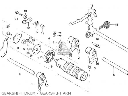 Honda CB250N 1981 (B) AUSTRALIA parts lists and schematics Honda CB250N 1981 (B) AUSTRALIA parts lists and schematics