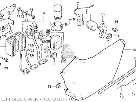 Honda CB250N 1981 (B) AUSTRALIA parts lists and schematics Honda CB250N 1981 (B) AUSTRALIA parts lists and schematics