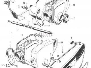 Honda CB350 JAPAN parts lists and schematics