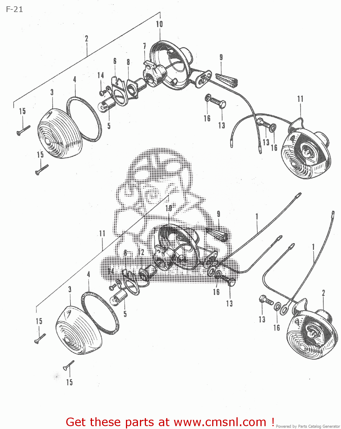 Honda CB350 JAPAN parts lists and schematics