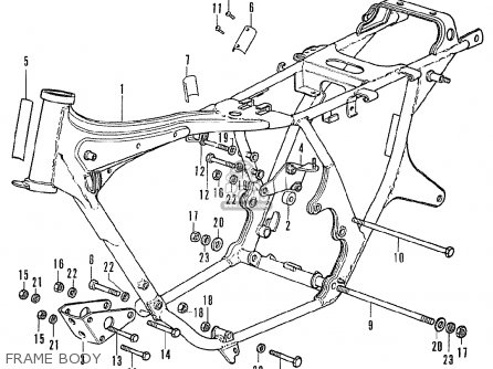 Honda CB350F FOUR GERMANY parts lists and schematics