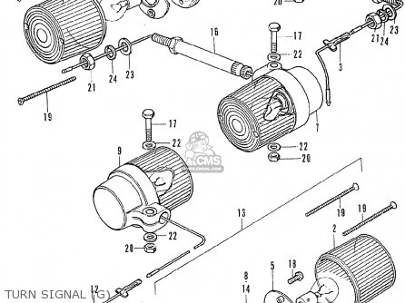 Honda CB350F FOUR GERMANY parts lists and schematics