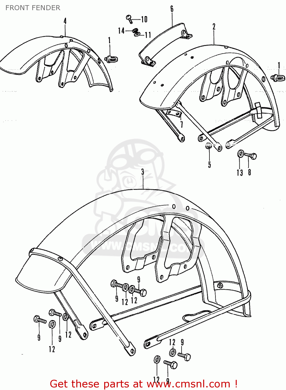 CB350 Speedo Cable Routing | Vintage Honda Twins