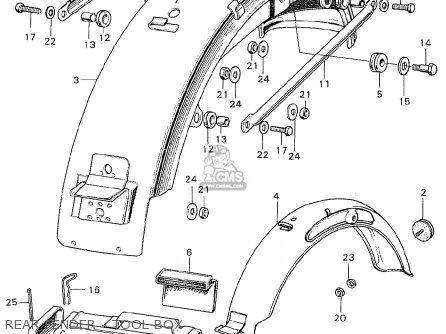 Honda CB350P0 GENERAL EXPORT parts lists and schematics