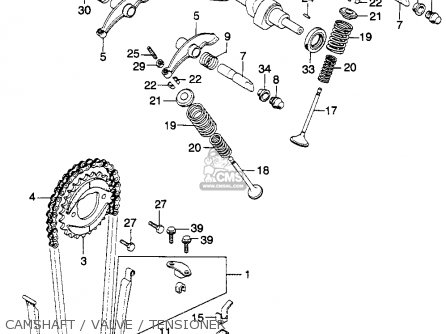 Honda CB360 SPORT 1974 USA parts lists and schematics