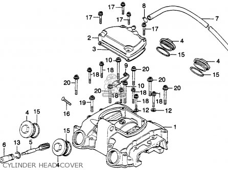 Honda CB360 SPORT 1974 USA parts lists and schematics