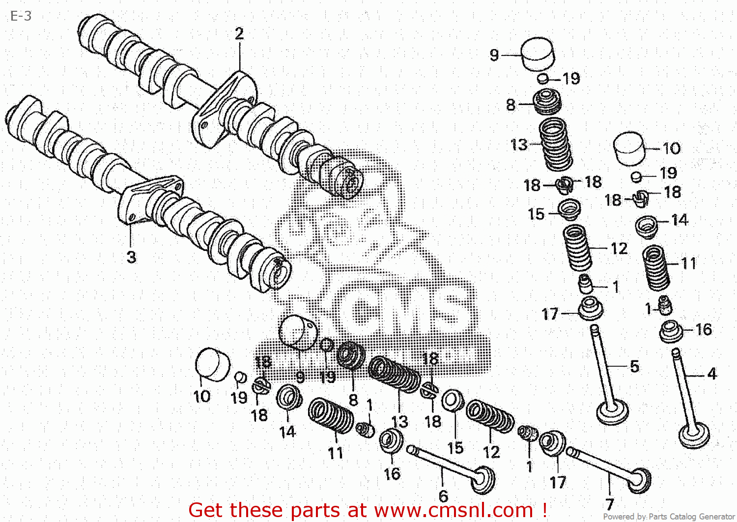 Honda CB400 SUPER FOUR 2005 (5) JAPAN NC39110 E3 buy E3 spares online