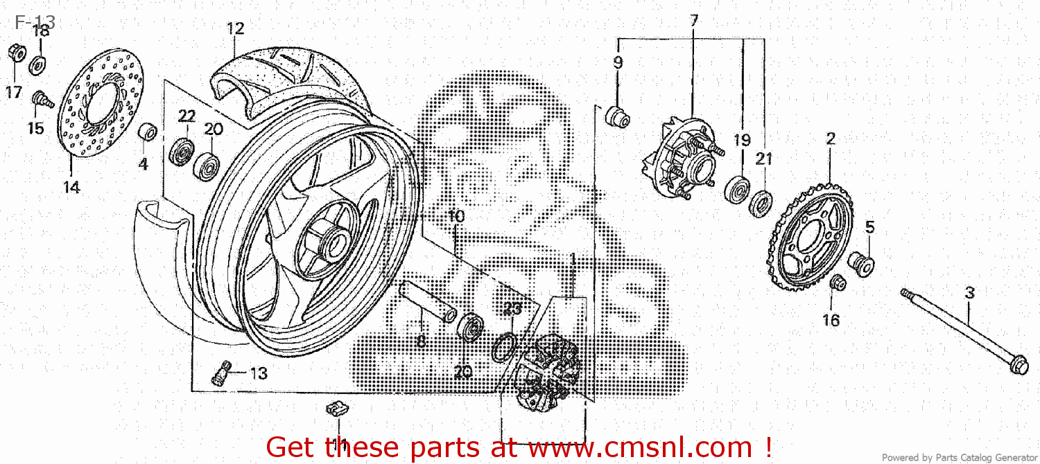 Honda CB400 SUPER FOUR 2005 (5) JAPAN NC39110 parts lists and schematics