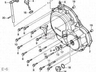 Honda CB400F SUPER FOUR TYPE II 1992 (N) JAPAN NC31-100 parts 