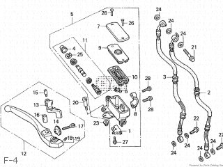 Honda Cb400f Super Four Versions Type Iii 1997 (v) Japan Nc31-155 Parts 