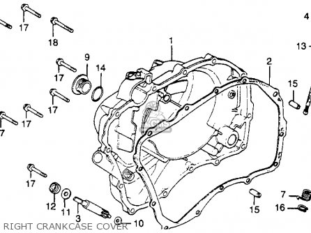 Honda CB400T HAWK 1981 (B) USA parts lists and schematics