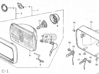 Honda CB450DX 1988-1993 BRASIL parts lists and schematics Honda CB450DX 1988-1993 BRASIL parts lists and schematics