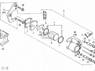 Honda CB450DX 1988-1993 BRASIL parts lists and schematics Honda CB450DX 1988-1993 BRASIL parts lists and schematics