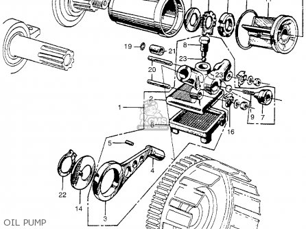 Honda CB450K0 BLACK BOMBER 1965 USA parts lists and schematics