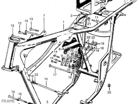 Honda CB450K2 1969 USA parts lists and schematics