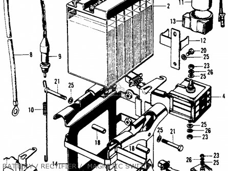 BATTERY / RECTIFIER /  MAGNETIC SWITCH