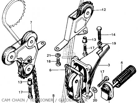 CAM CHAIN / TENSIONER / GUIDEROLLER