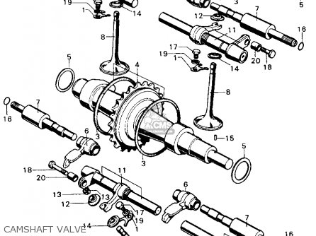 Honda Cb450k5 1972 Usa Parts Lists And Schematics