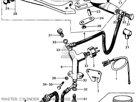 MASTER CYLINDER / BRAKE HOSE