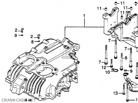 Honda CB450SC NIGHTHAWK 1982 (C) USA parts lists and schematics