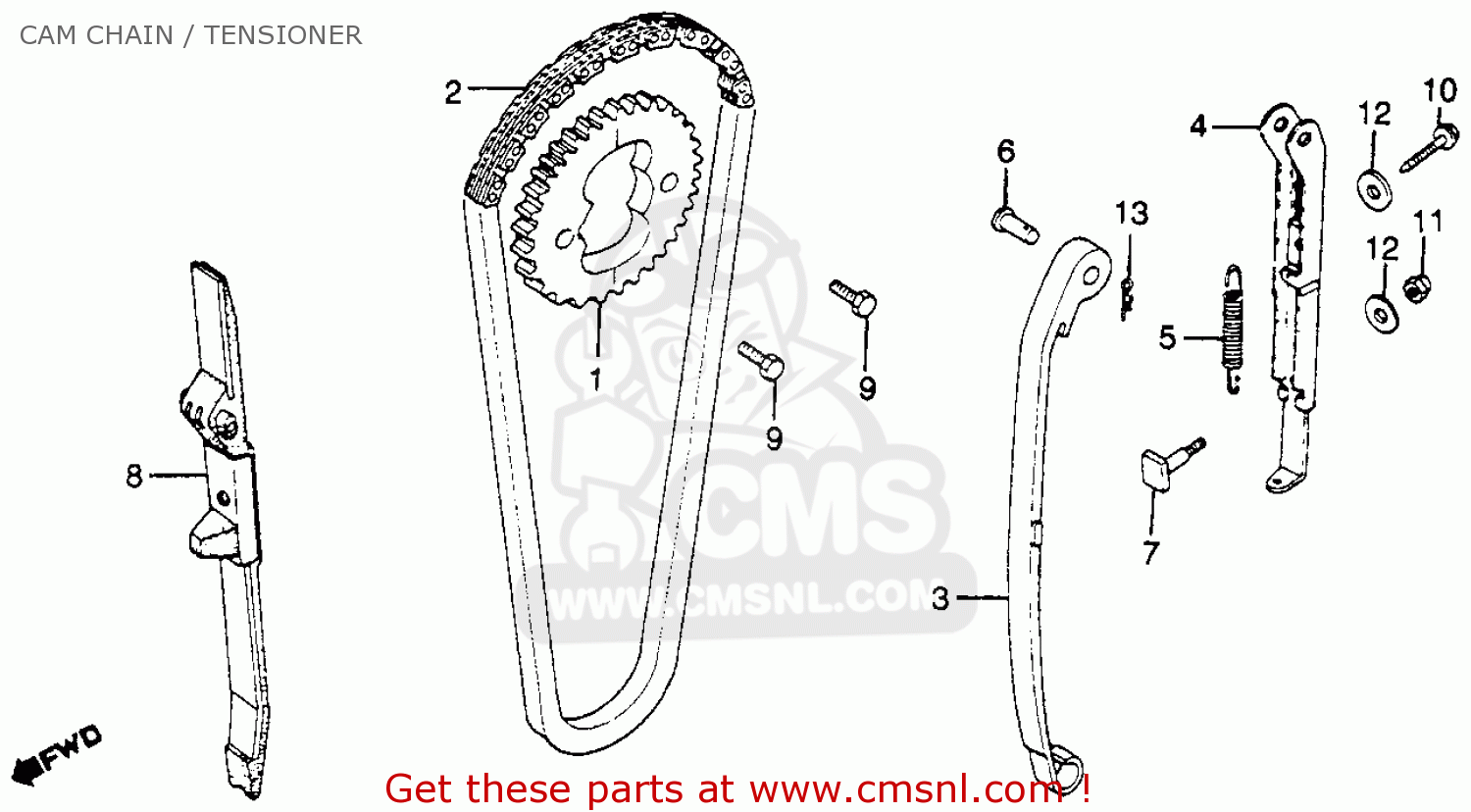 Cam chain life expectancy? (and how to check?) Honda Twins