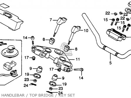 Honda CB450SC NIGHTHAWK 450 1983 (D) USA parts lists and schematics