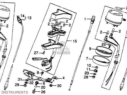 Honda CB450SC NIGHTHAWK 450 1983 (D) USA parts lists and schematics