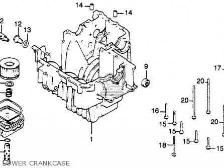 Honda CB450SC NIGHTHAWK 450 1983 (D) USA parts lists and schematics