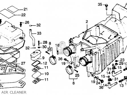 Honda CB450T HAWK 1982 (C) USA parts lists and schematics
