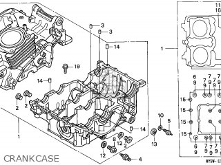 Honda CB500 1997 (V) NORTHERN EUROPE parts lists and schematics