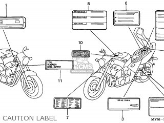 Honda CB500 2002 (2) ENGLAND parts lists and schematics