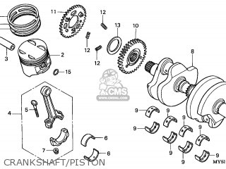 Honda CB500 2002 (2) ENGLAND parts lists and schematics