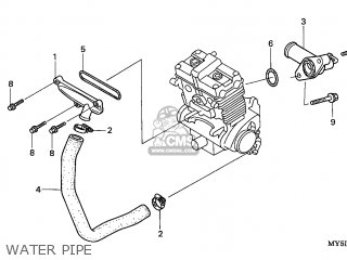 Honda CB500 2002 (2) ENGLAND parts lists and schematics